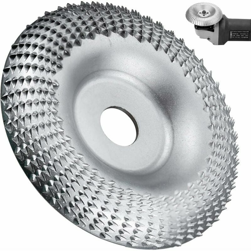 Trimec - Angle Abrasif Roue Disques a Sculpter le Bois pour Meuleuse Disques de Meuleuses à