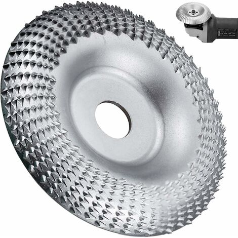 Angle Abrasif Roue Disques a Sculpter le Bois pour Meuleuse Disques de Meuleuses à Rectifier
