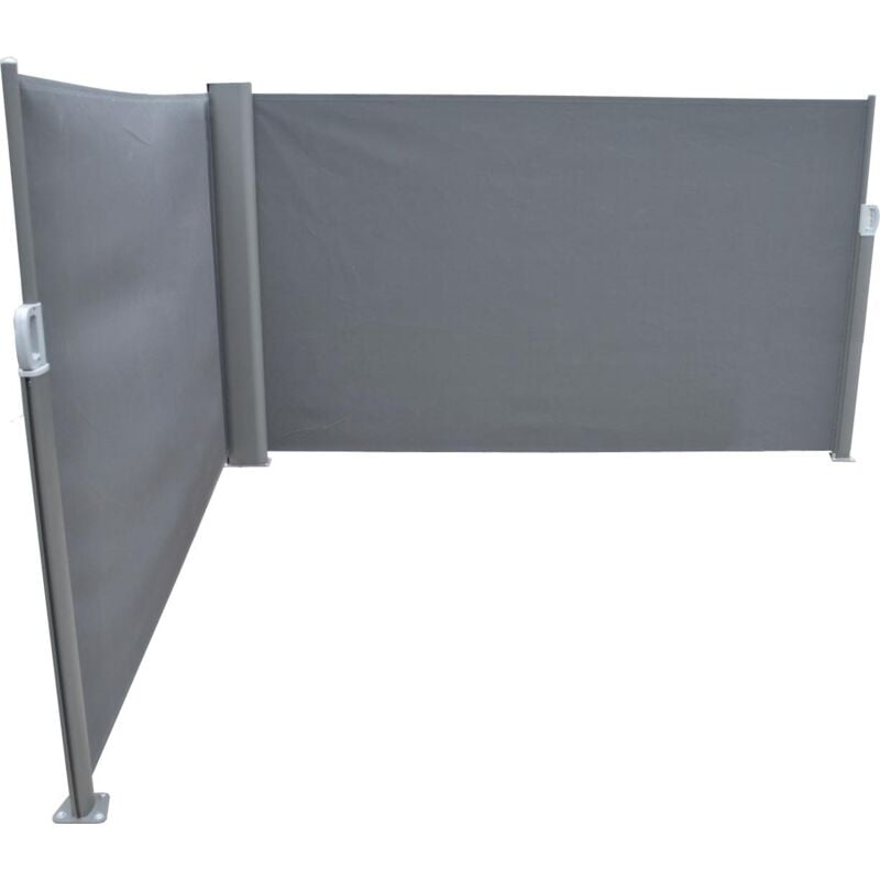 Angle brise vue - Gris / gris - Proloisirs