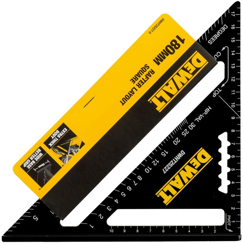 Équerre de menuisier 180 mm DEWALT DWHT25227 0 - vue 2