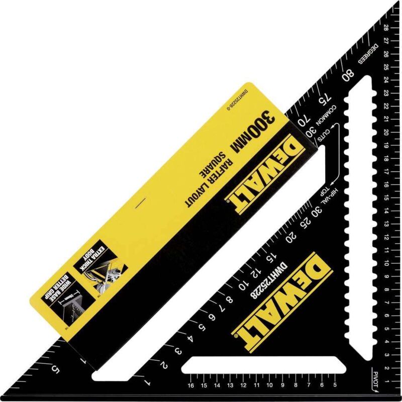 Angle d'attaque carré de vitesse 30 cm Dwht25228 0