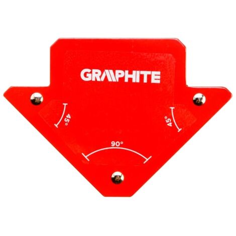 angle de soudure magnétique graphite 56h901 capacité 11.4 kg dimensions 82x120x13 mm