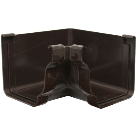Angle extérieur 90° PVC BEST carré - marron - First Plast