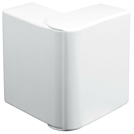 angle extérieur - logix - 85 x 50 - blanc artic - planet wattohm 48003