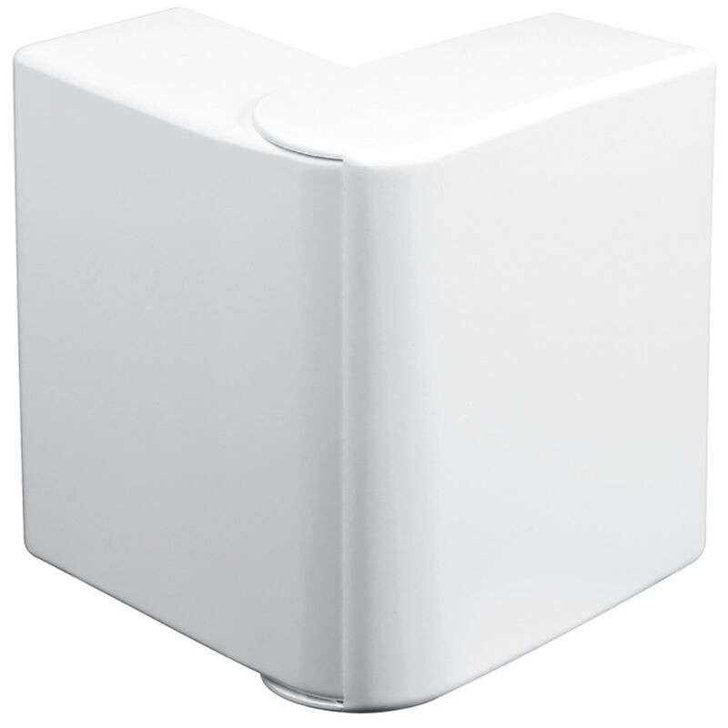 Angle extérieur - logix - 85 x 50 - blanc artic - planet wattohm 48003