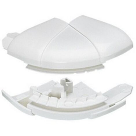 Angle extérieur pour goulottes DLP monobloc 35x80mm ou 35x105mm blanc LEGRAND 010621