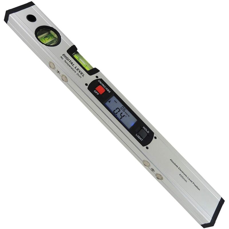Angle Finder Règle Calibre d'outil Niveau d'esprit 42cm 420mm 16.5 pouces Long Inclinomètre numérique Protactor avec base magnétique