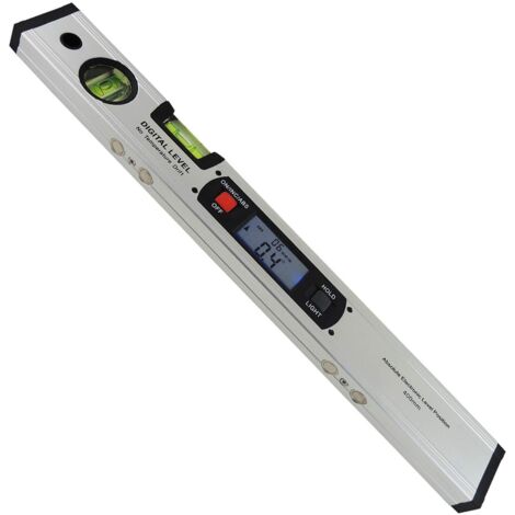 Angle Finder Règle Calibre d'outil Niveau d'esprit 42cm 420mm 16.5 pouces Long Inclinomètre numérique Protactor avec base magnétique
