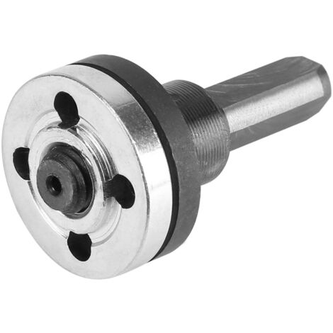 Angle Grinder Flange Nut Set  Nuts Inner & Outer + Spanner & Handle (10mm Thread, Steel, 5 Pieces)
