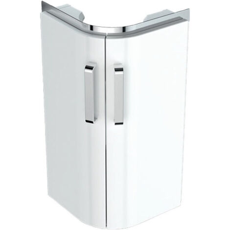 Angle HWB-meuble bas RENOVA COMPACT 300x605x300mm Ko blanc ma Fr blanc hgl
