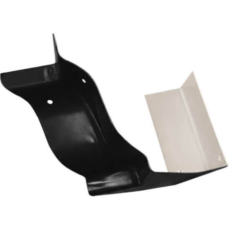 Angle intérieur 90° de gouttière corniche G300 noir foncé - ALUHOME