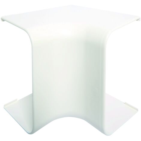 Angle intérieur pCLM75125 p75mm h125mm IK08-IK10 PVC rigide RAL9010 blanc paloma (CLM751254)