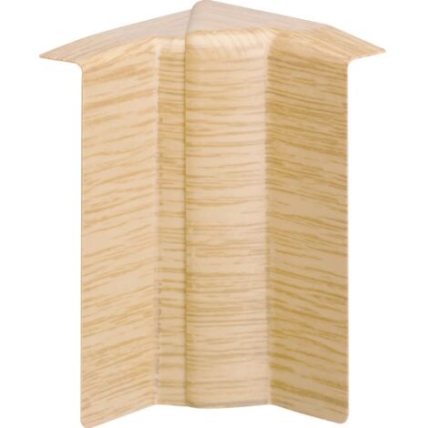 Angle intérieur pour plinthe SL15100 chêne HAGER SL151004D5