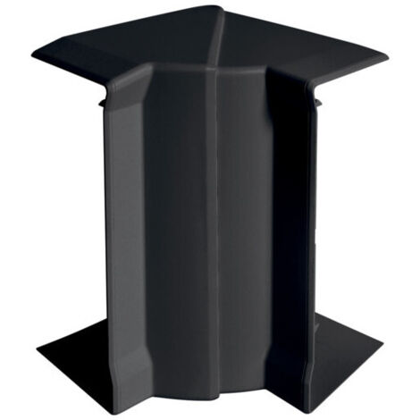 Angle intérieur queraz enclipsage direct pour GBD50131 RAL 9011 noir HAGER GBD5013149011