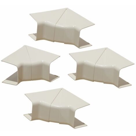 Angle intérieur réglable 60x80 blanc crème 9001 (X 4) - DIFF