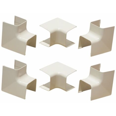 Angle interne 60x80 blanc pur 9010 (X 6) - DIFF