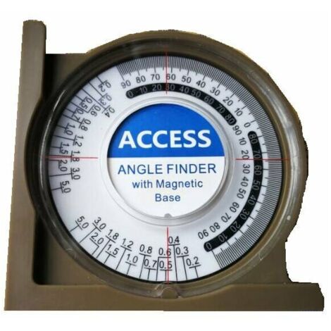 Angle Magnetique Finder Locator Mini Inclinometre Outil De Mesure D'Inclinaison Vumetre Protractor Double Niveau Bulle Retour Tableau Comparatif
