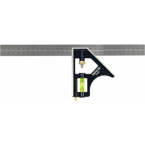 Angle of combinaison of 300 mm Rapporteur avec angle of butée Contre-échelle Angle of précision