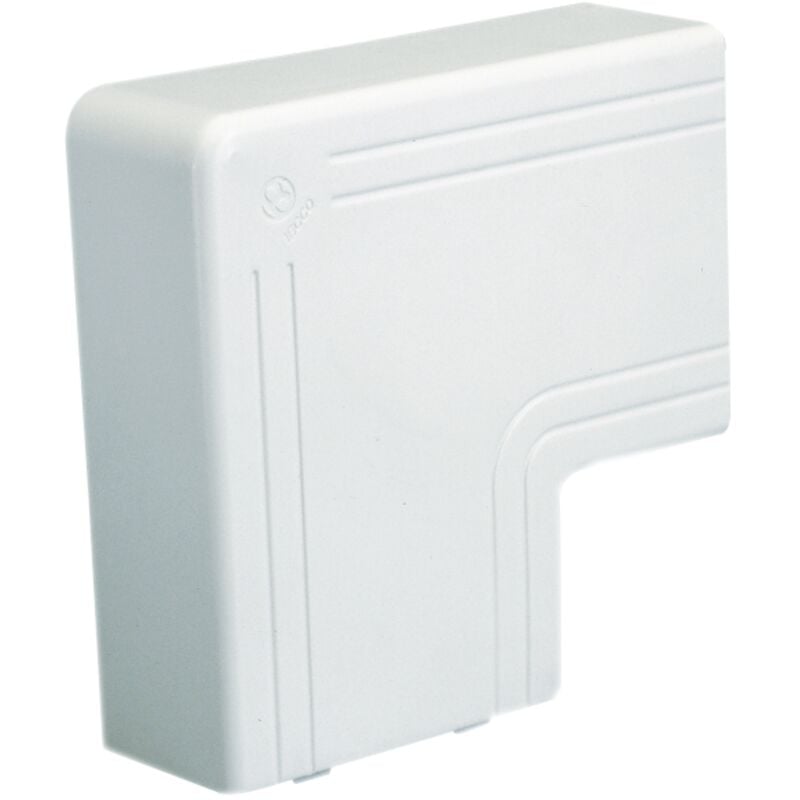 Iboco - angle plat - 100 x 40 - blanc - ta-e/g 01741