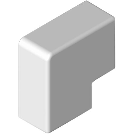 angle plat - 40 x 25 - blanc - ta-e - iboco 00690