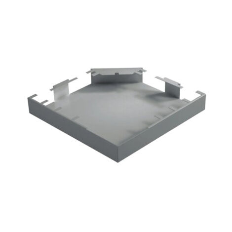 Angle plat DABA 50x80 Blanc - GOULOTTE INSTALLATIO HAGER DABA5008059006