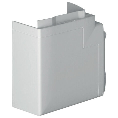 Angle plat et dérivation queraz enclipsage direct pour BD50100 RAL 9016 Pure (GBD5010059016)