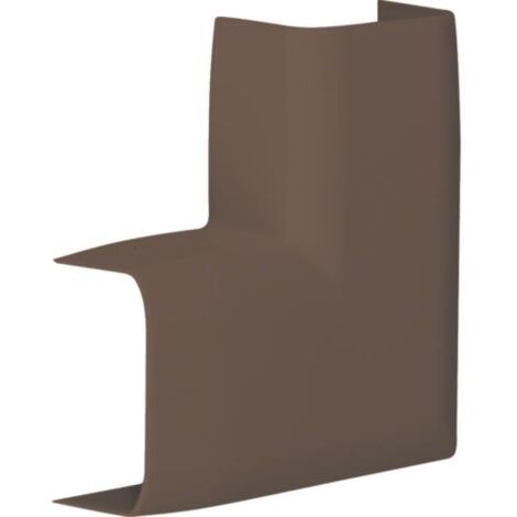 Angle Plat Marron pour moulure ATA 12mm x 20 HAGER ATA122058014