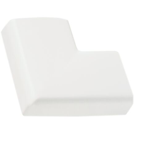 angle plat modulable - 22 x 12.5 - blanc - tm optima - iboco 08822