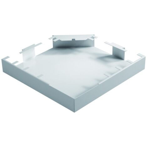 Angle plat p.DABA50080 acier Pure HAGER DABA5008059016