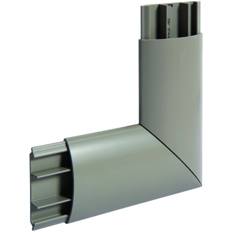Angle plat pour AK 12x50 gris HAGER AK50125