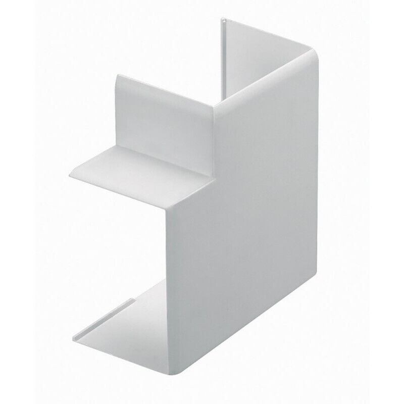 Planet Wattohm - angle plat - viadis - 40 x 40 - blanc artic 16343