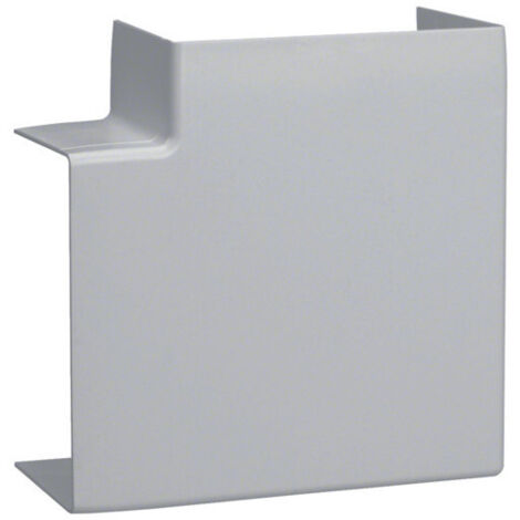 Angle plat variable lifea pour LF/LFF60110 h 110mm x p 60mm gris HAGER LFF6011057030