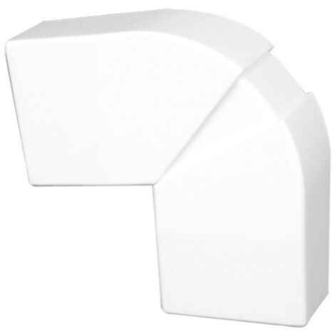 Angle plat variable pour goulotte, moulure 20 x 12,5 mm - Blanc - EFAPEL - 10033ABR