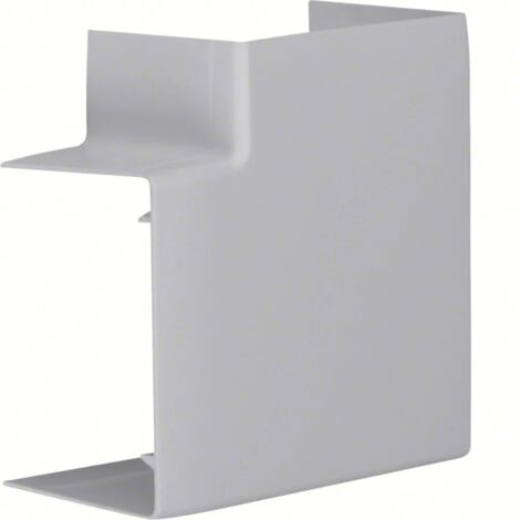 Angle plat variable pour LF/LFF60090 h 90mm x p 60mm gris HAGER LFF6009057030