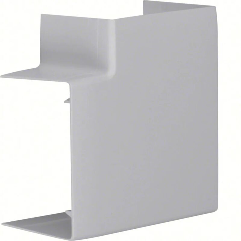 Angle plat variable pour LF/LFF60090 h 90mm x p 60mm gris Hager LFF6009057030