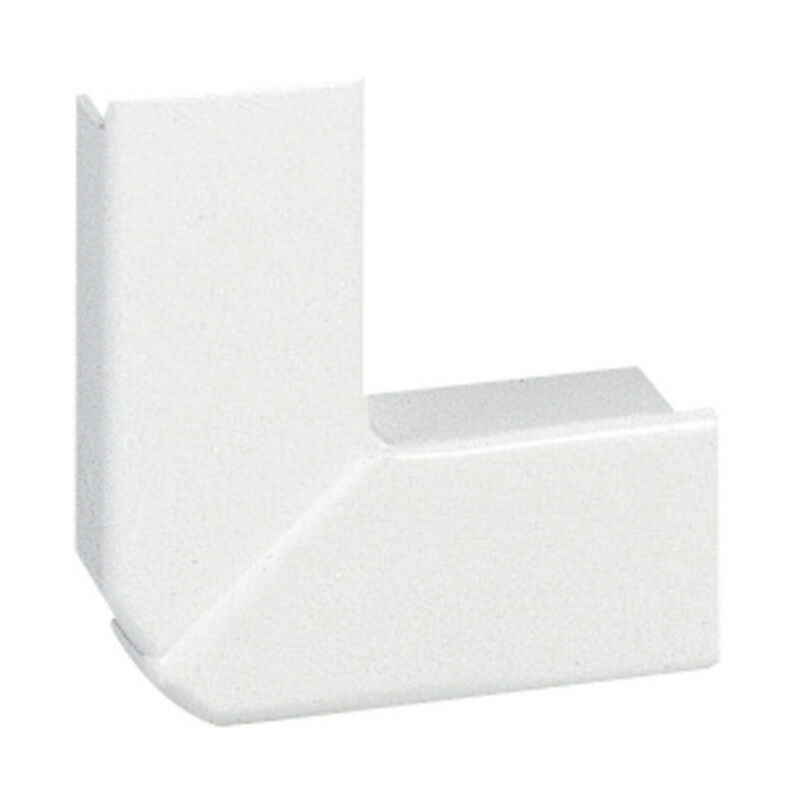 Angle plat variable pour moulure DLPlus 40x20mm blanc (030283)