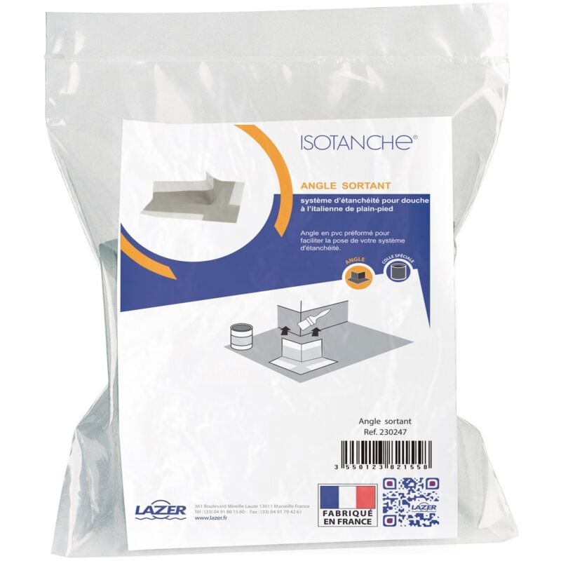 Lazer - Angle sortant pour membrane isotanche Classic