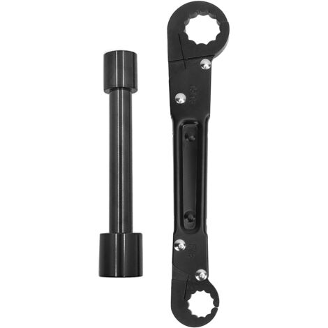 Angle Stop Wrench Kit Double Ended Pipe Wrench and Angle On Spanner Plumbing Tools for Bathroom Kitchen Sink