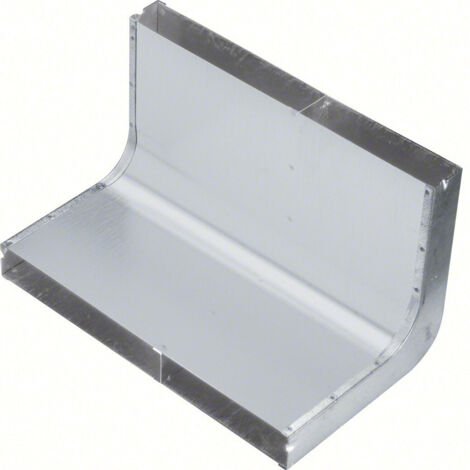 Angle vertical 2 compartiments 38mm x 340mm pour sol béton (UKK340382)