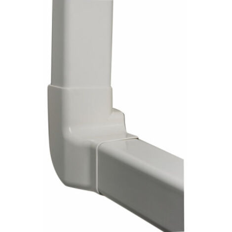 Angle vertical gauche 60 x 80 blanc crème 9001 - DIFF