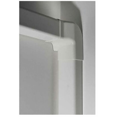 Angle vertical gauche 60X45 blanc pur 9010 (X 6) - DIFF