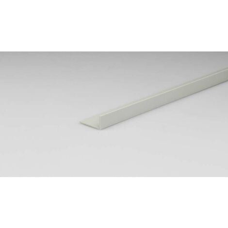 Angolare 10 x 20 x 2000 mm PVC grigio