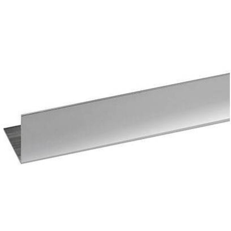 Profilo angolare da 1 metro alluminio argento brillante 30x30x1 - arcansas