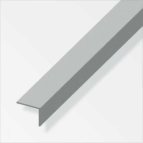 Profilo Angolare a L alluminio satinato (40x15x1 mm. - 1 mt.) : :  Fai da te