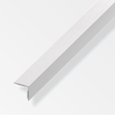 ANGOLARE AUTOADESIVO 20X20 PVC EFFETTO ACCIAIO INOX 1 METRO