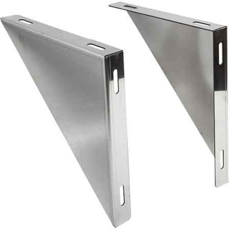 ANGOLARE DI SUPPORTO MURALE 400x400x40 mm - per tubo Ø 200/250 mm