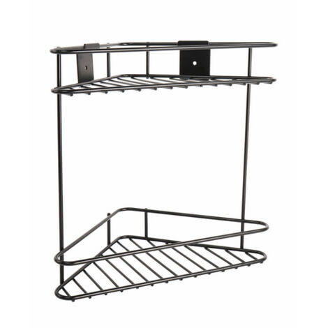 Angolare doppio doccia new chrome evo Nero OpacoMETAF