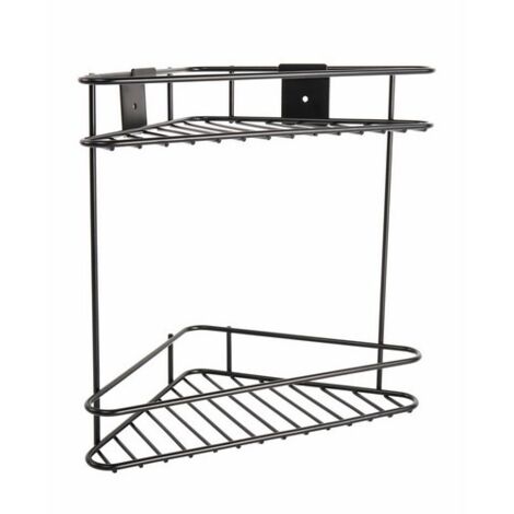 Angolare doppio doccia new chrome evo  Nero OpacoMETAF