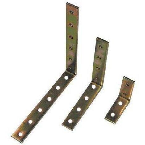 ANGOLARE GAZEBO RINFORZO PIEGATO 90° PESANTE 867  • ZINCATO GIALLO S.MM 4,0 MM  50X50X20