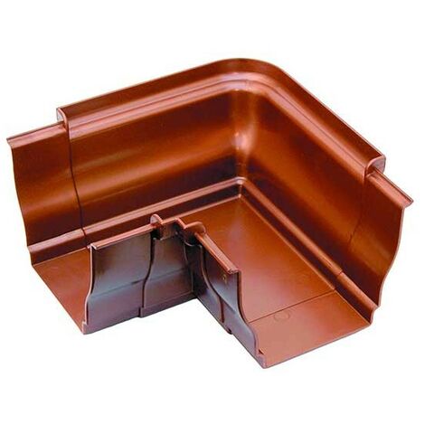 Angolare in polimglass per gronda sistema "vega" : Colore - Rame rosso